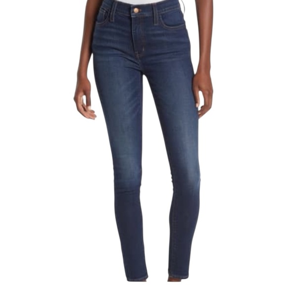 Madewell NWT Indigo 9” Mid Rise Skinny Jeans Sz 26 - Picture 11 of 12